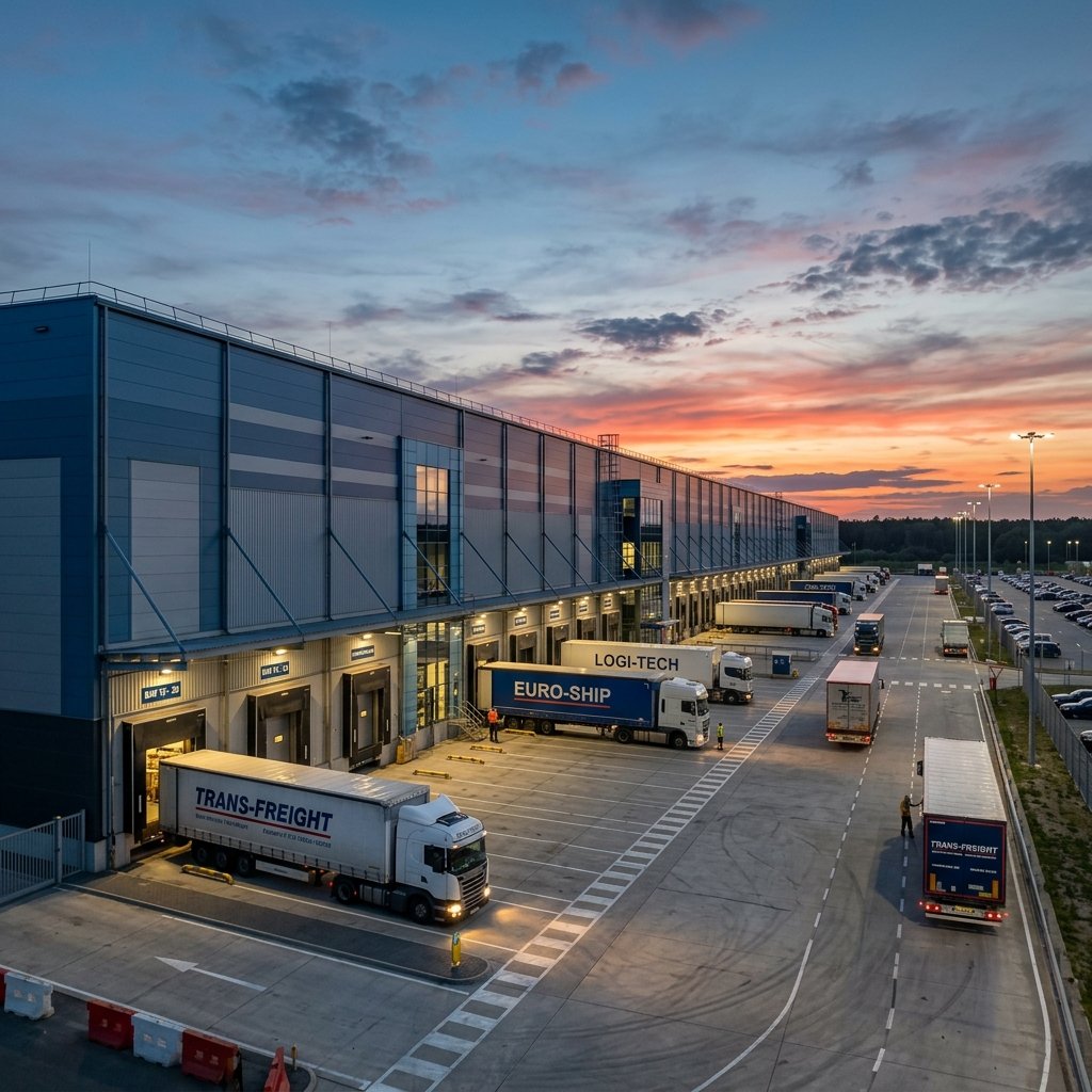 Logistics warehouse in Maharashtra - SM Infra Projects